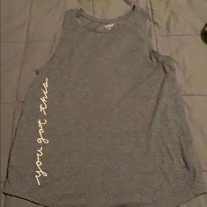 Old navy grey atheltic top